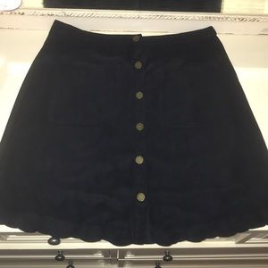 Black skirt